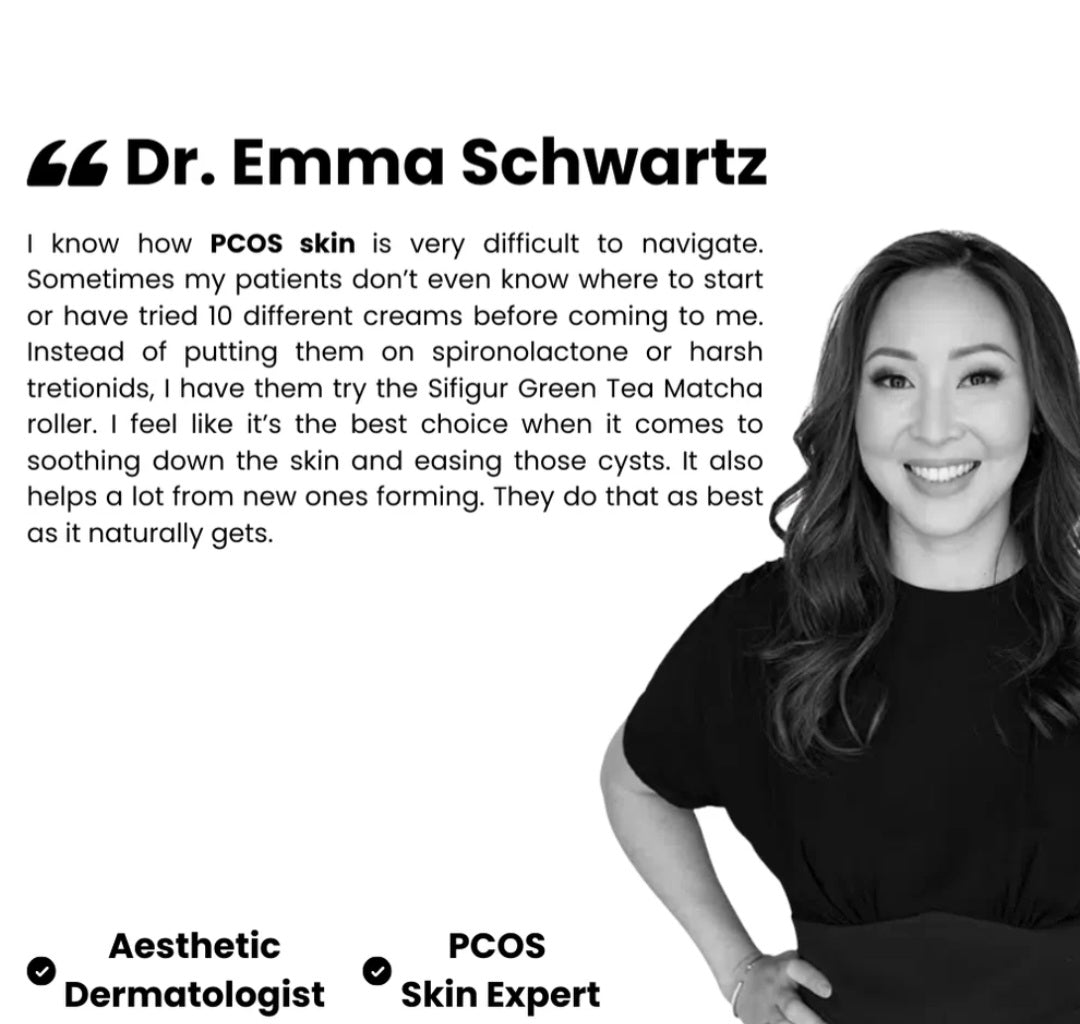 GREEN TEA ROLL - Skin Care Blend That Just "Feels Right" To The PCOS Harmonal Acne Skin